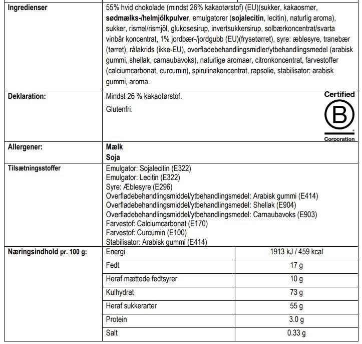 SMALL C SOUR STRAWBERRY