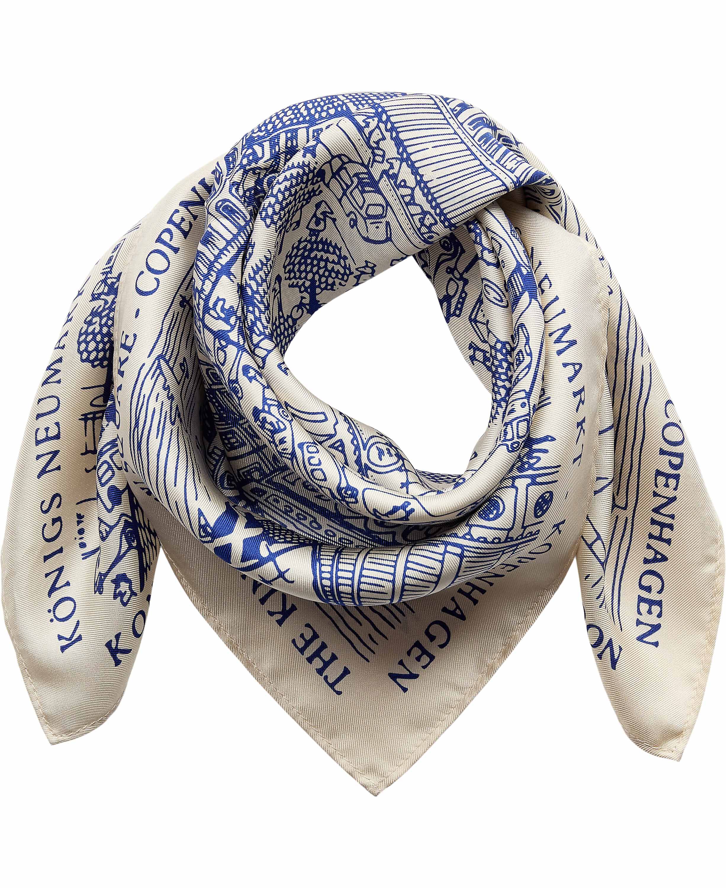 Magasin Iconic Scarf 53x53cm - 100% Silke