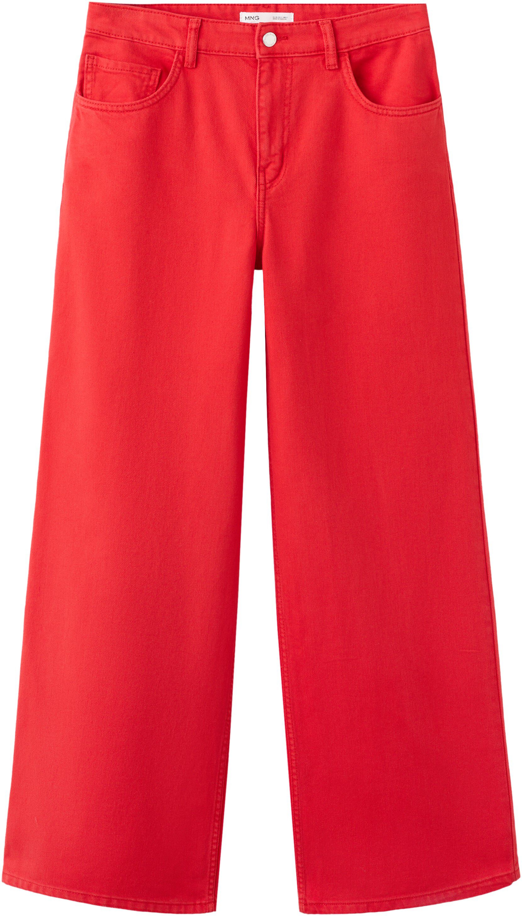 Low-rise wideleg jeans