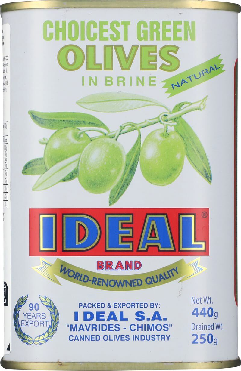 Gr&aelig;ske Gr&oslash;nne Jumbo Oliven