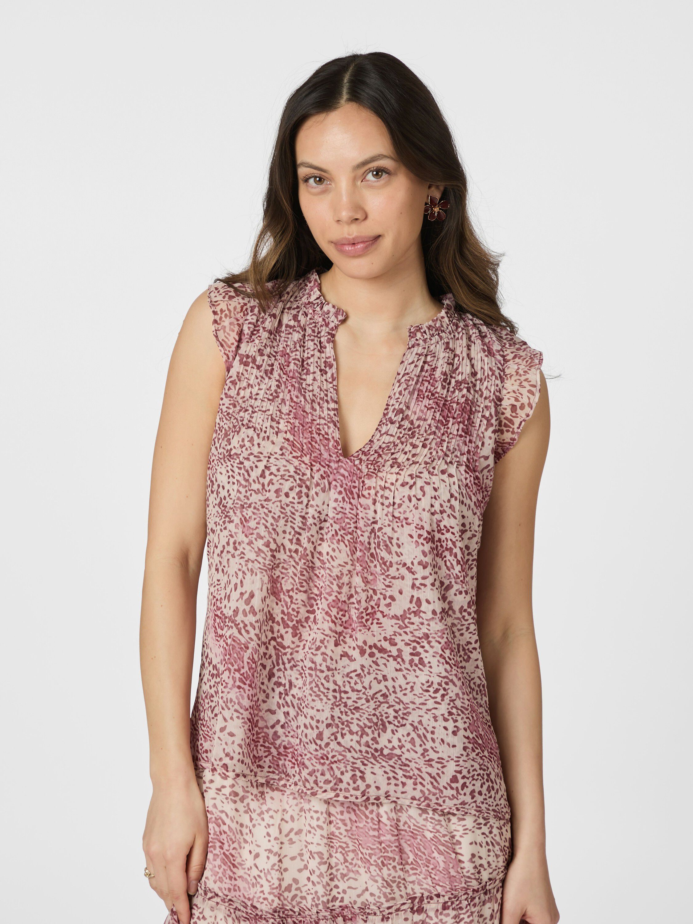 Izar Blur Graphic Top