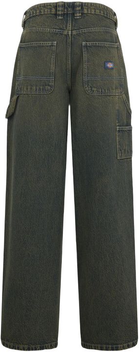 X LOOSE DENIM CARPENTER PANT W GREE