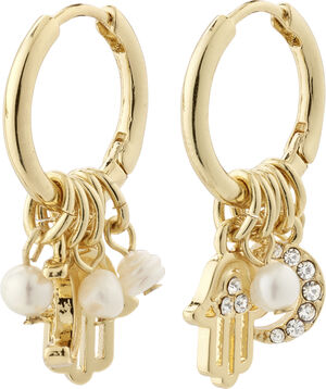 PRUCENCE recycled earrings gold-plated