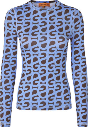 2244 Stocking Jersey, Elastic Long Sleeve Top