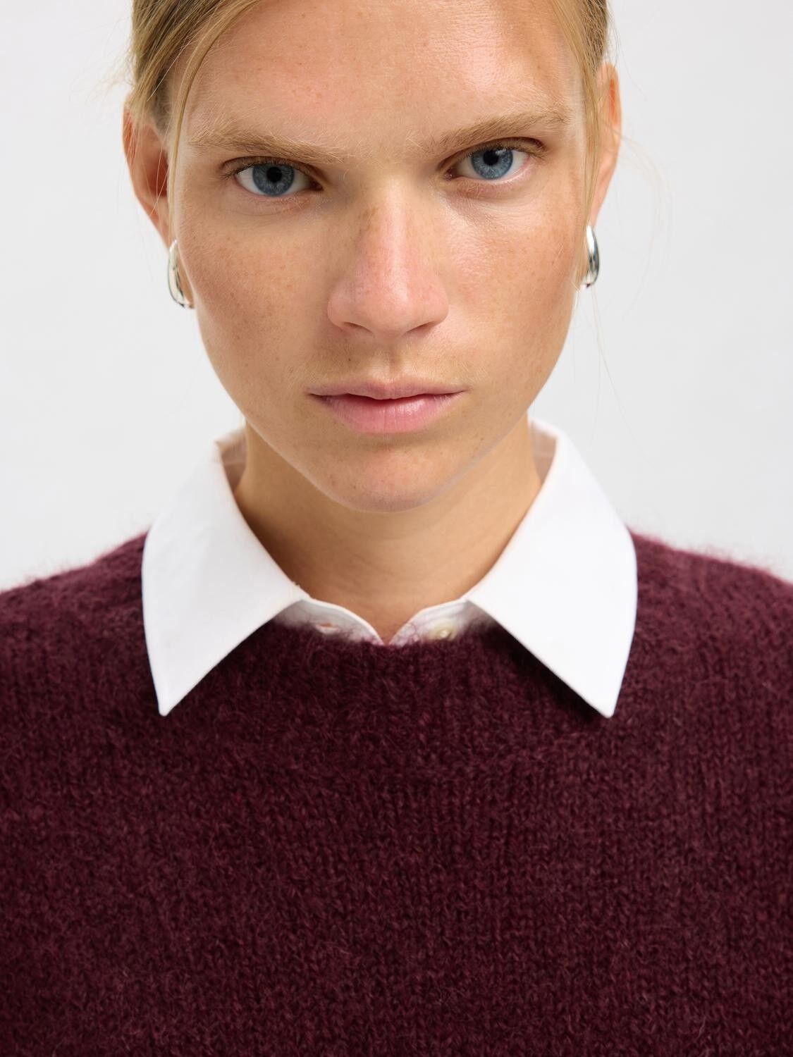 SLFGABRIELLA LS KNIT NEW O-NECK NOO