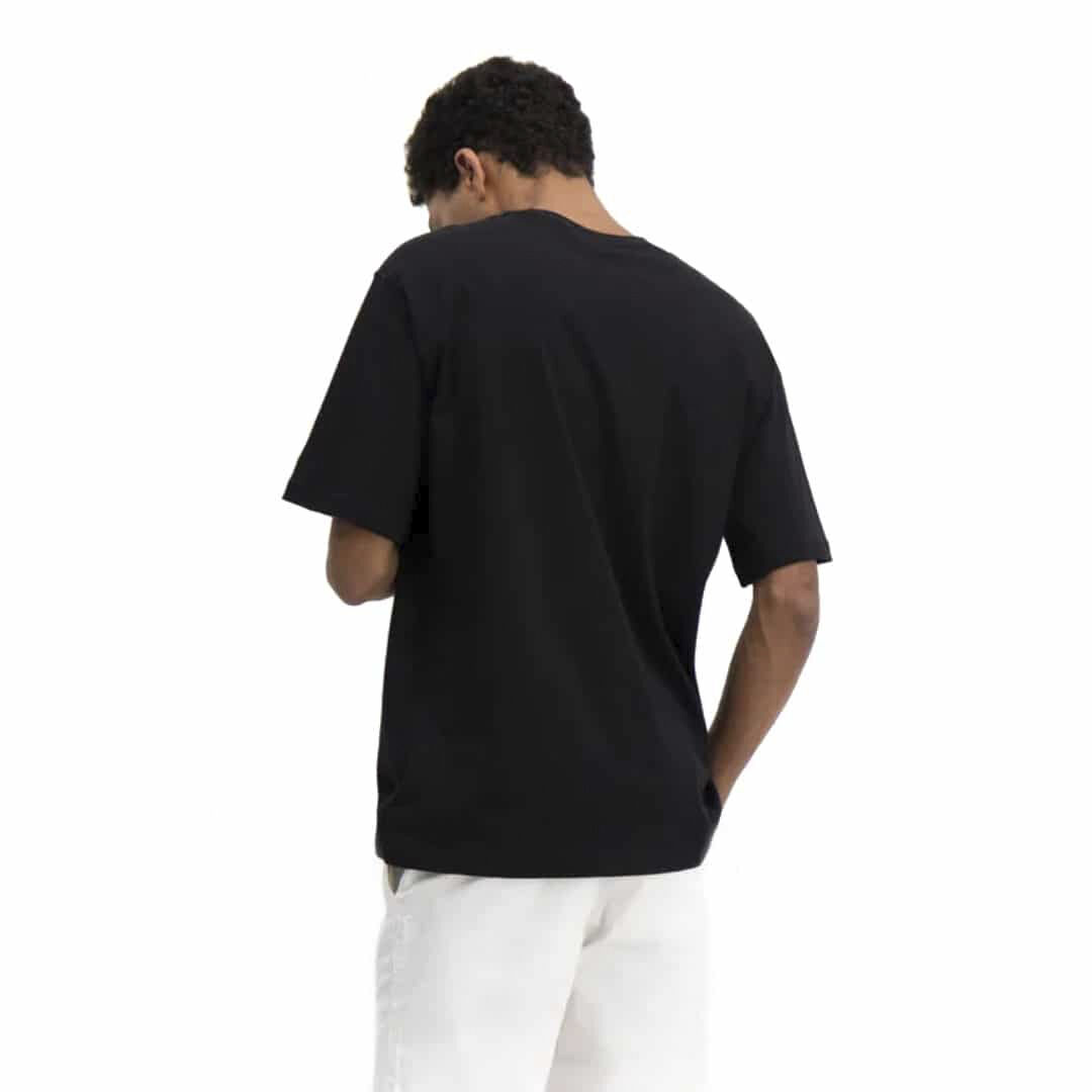 Oversized Script Logo Print T-shirt