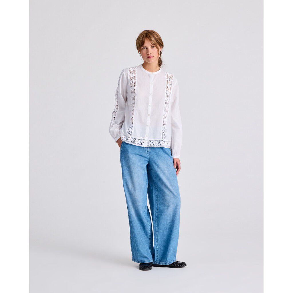 Rosa L/S Cotton Voile Shirt