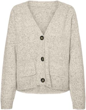 VMBOOM LS V-NECK BUTTON CARDIGAN GA