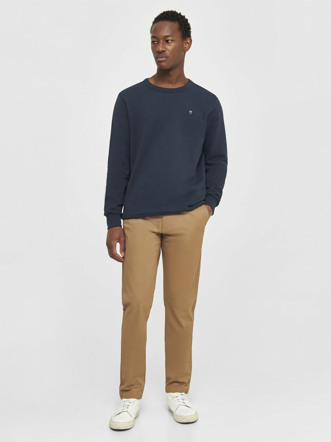 ERIK basic badge sweat - GOTS/Vegan