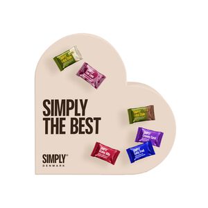 Simply&reg; SIMPLY THE BEST chokolade&aelig;ske (200g)