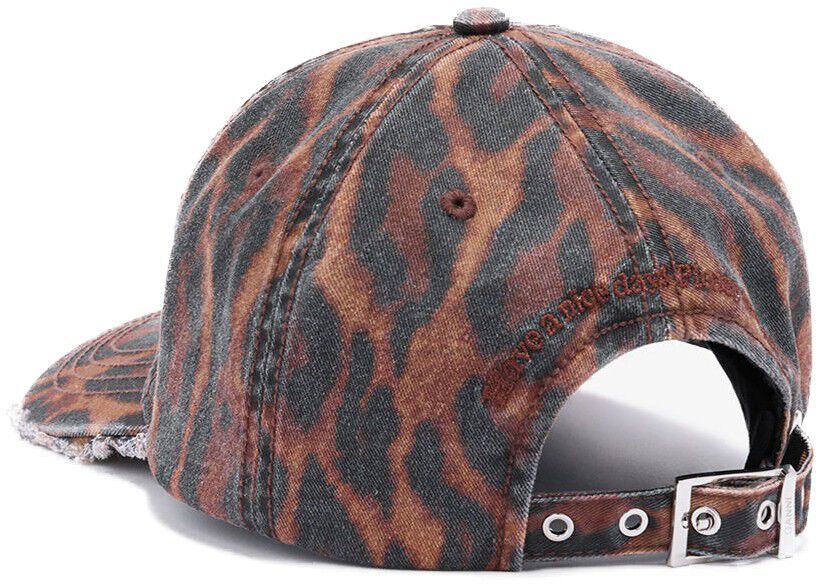 Printed Washed Cotton Ocelot Leopar