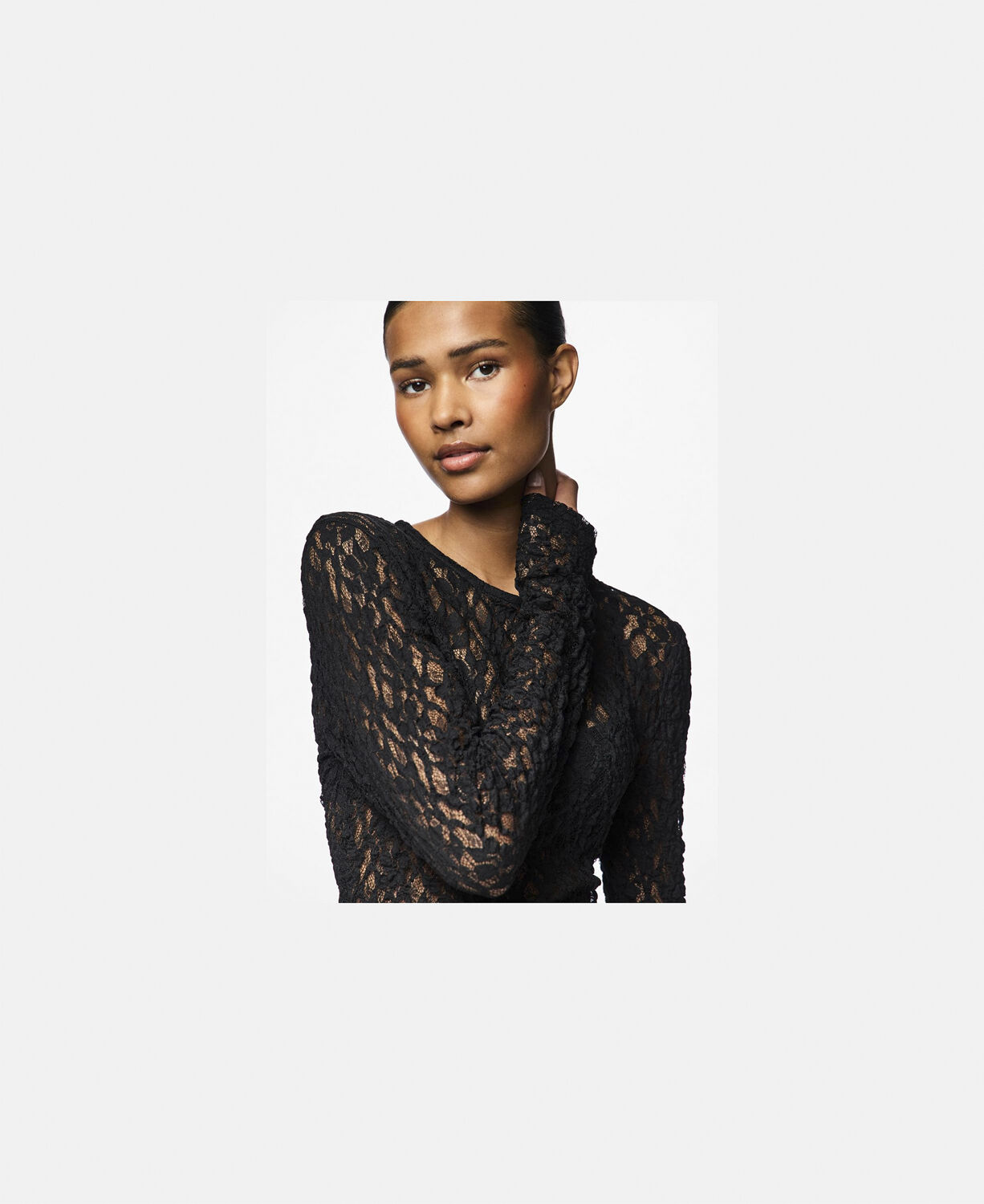 Pchazel Ls Lace Top Jrs Noos Bc