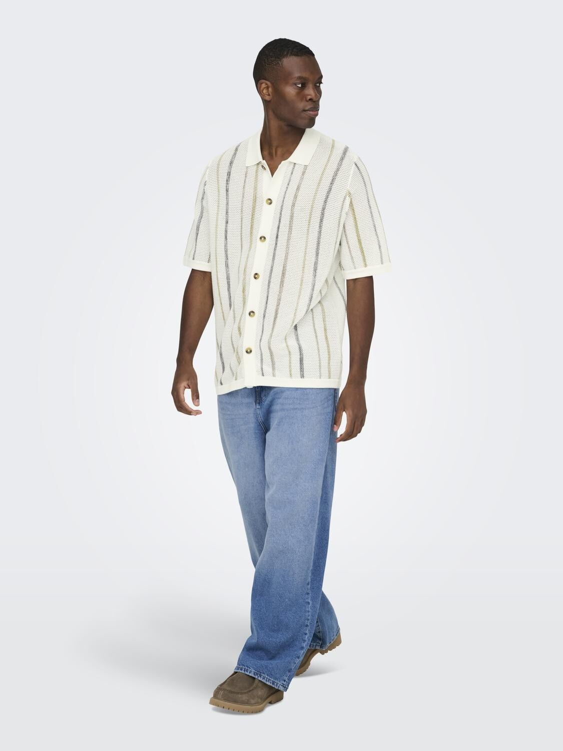 ONSTOBBY LIFE RLX SS SHIRT KNIT NO