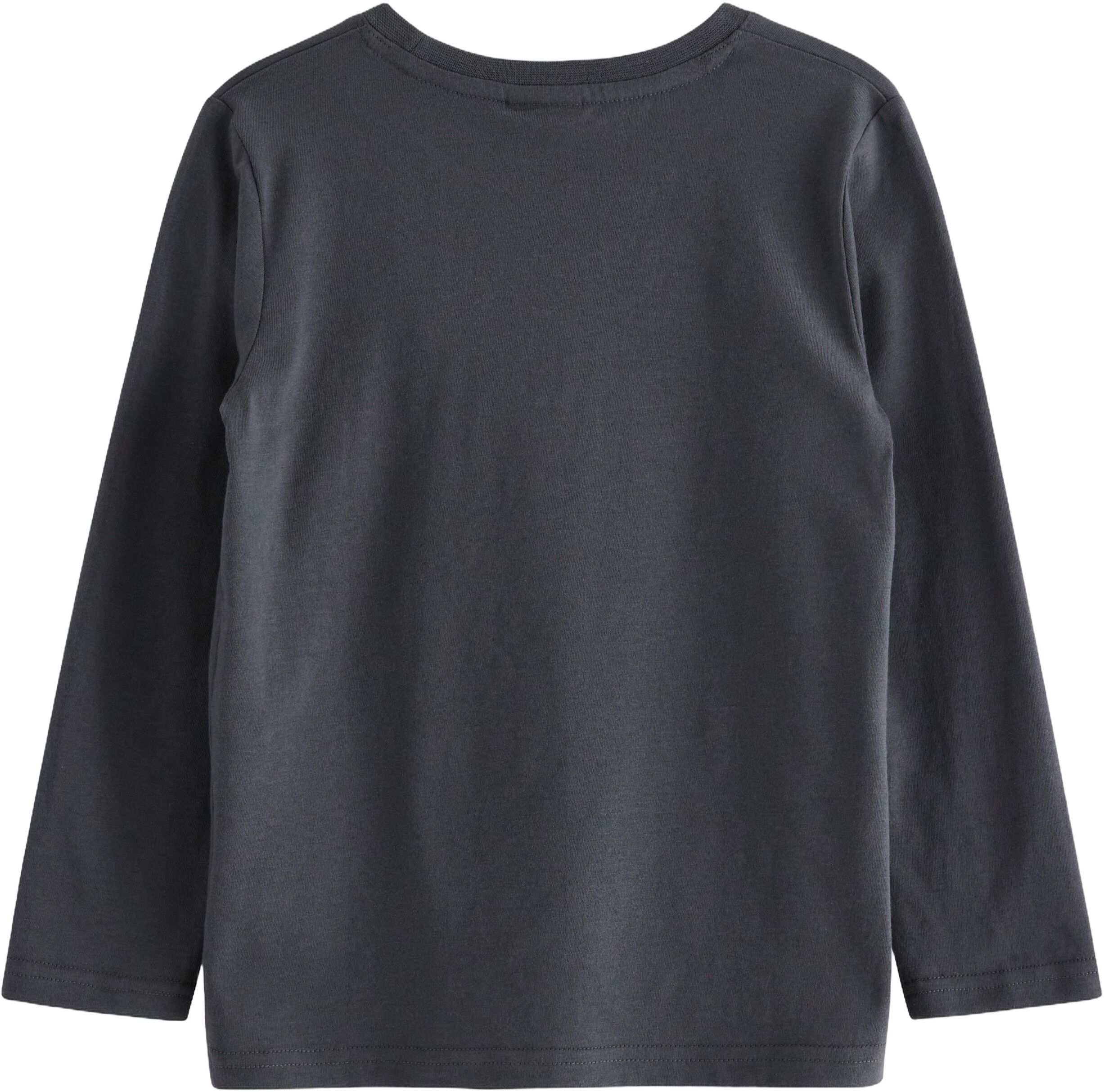 Long-sleeved top in soft cotton jer
