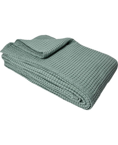 Cozy bedspread 260x260cm chinois green