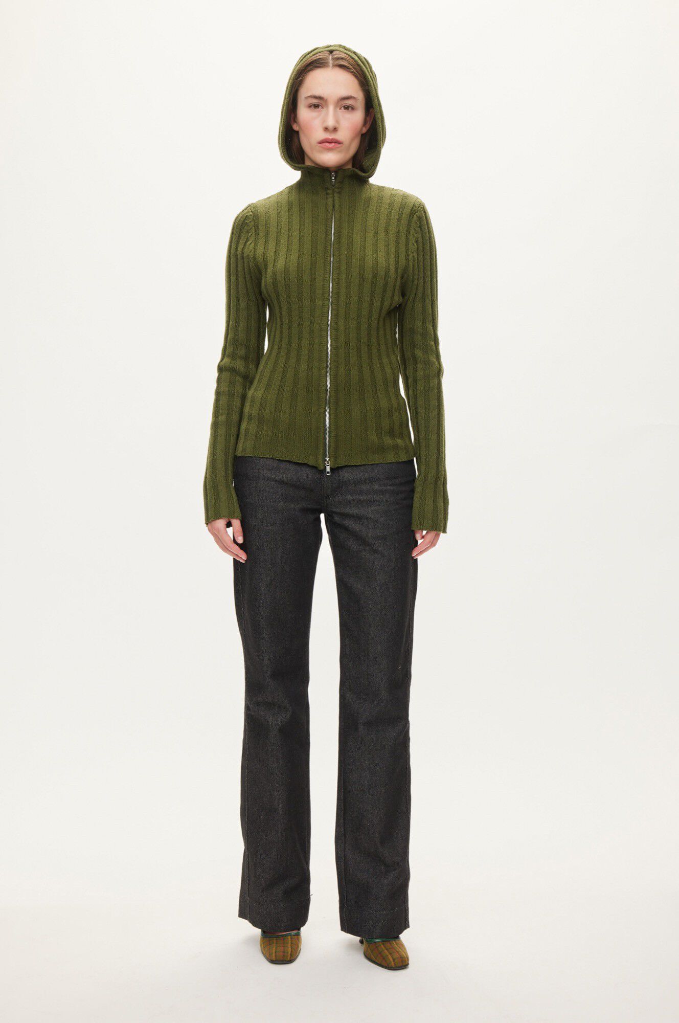 Alan Hood Zip Cardigan