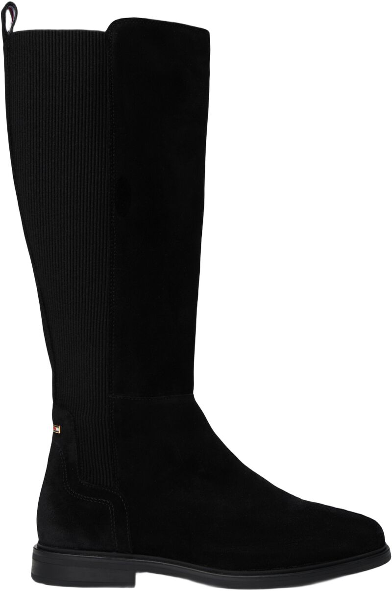 Flag Suede Long Boot