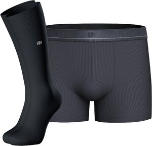 S&aelig;t med boxershorts og sokker