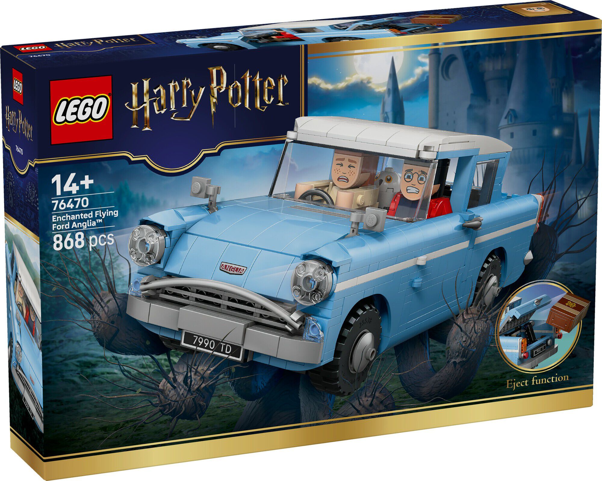 Fortryllet flyvende Ford Anglia 76470