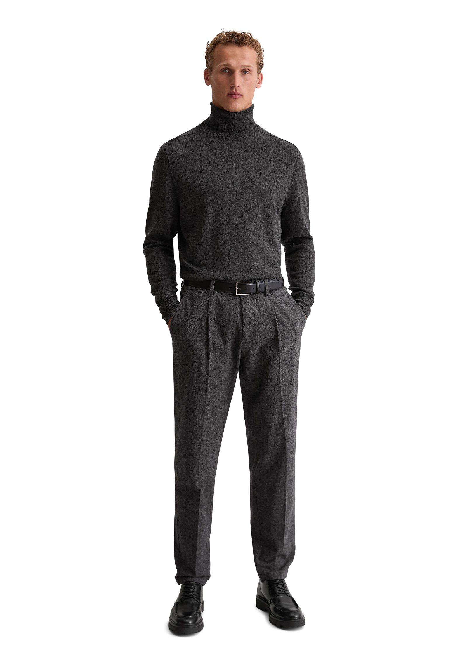 Turtleneck in pure merino