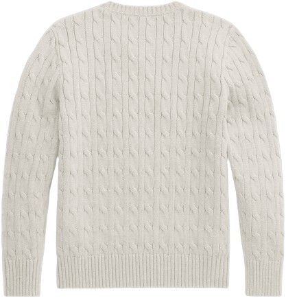 Cable-Knit Cotton Sweater