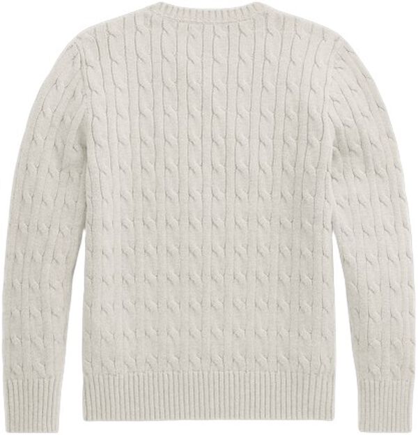 Cable-Knit Cotton Sweater
