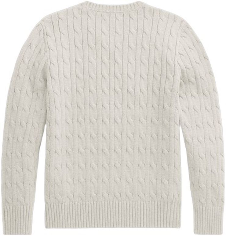 Cable-Knit Cotton Sweater