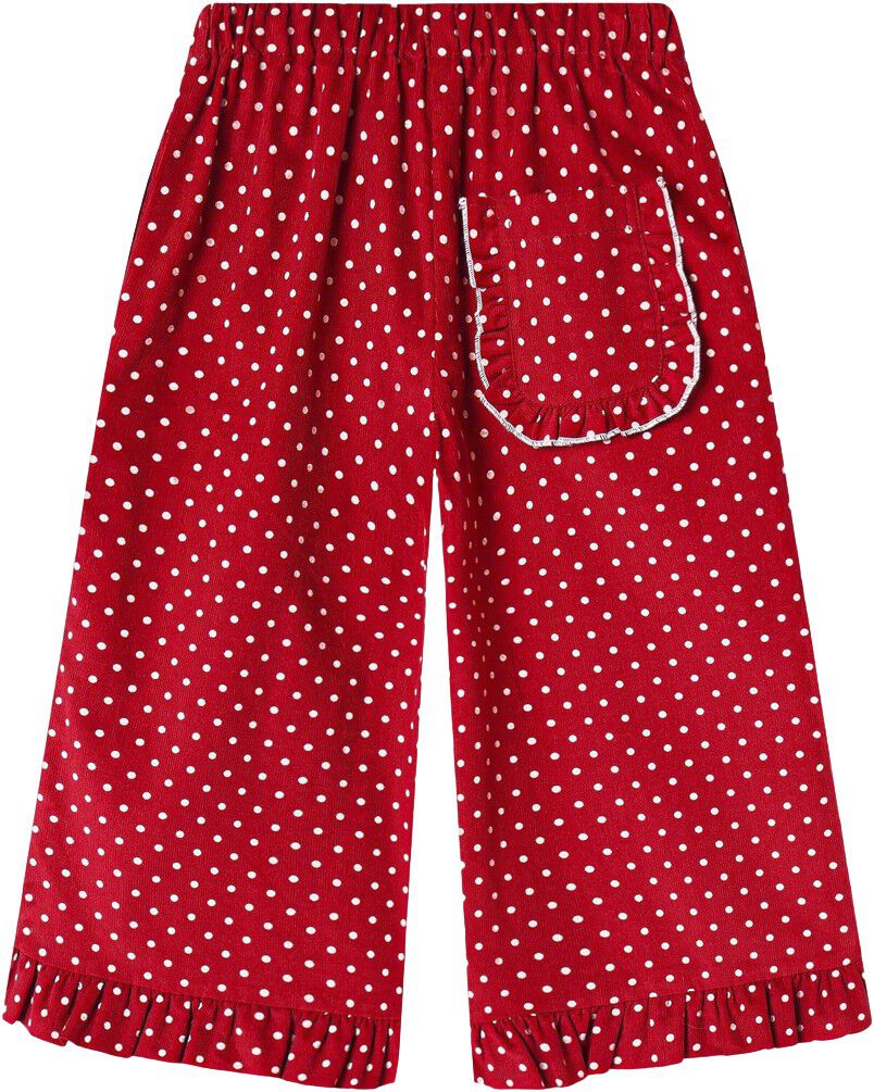 DOLLY DOT RUFFLE PANT