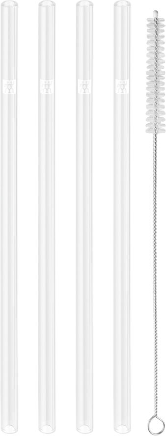 Sorrento Sugerør i glas, klar