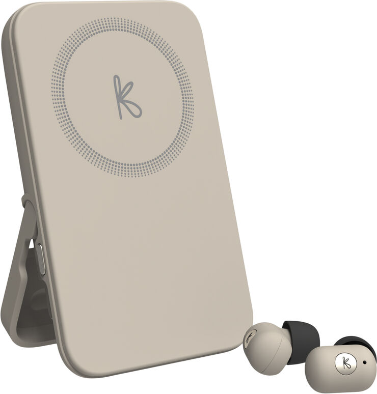 toCHARGE GO In-ear høretelefoner, trådløs opladning og powerbank