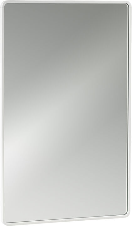 Vægspejl Rim 70x44 cm White