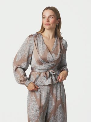 Rista Paisley Drop Blouse