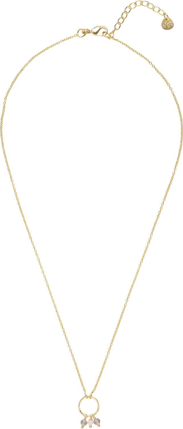 Sentiment Labradorite Moonstone Necklace GP