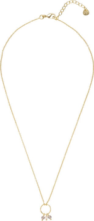 Sentiment Labradorite Moonstone Necklace GP