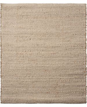 JUTE RUG/HVID, TÆPPE