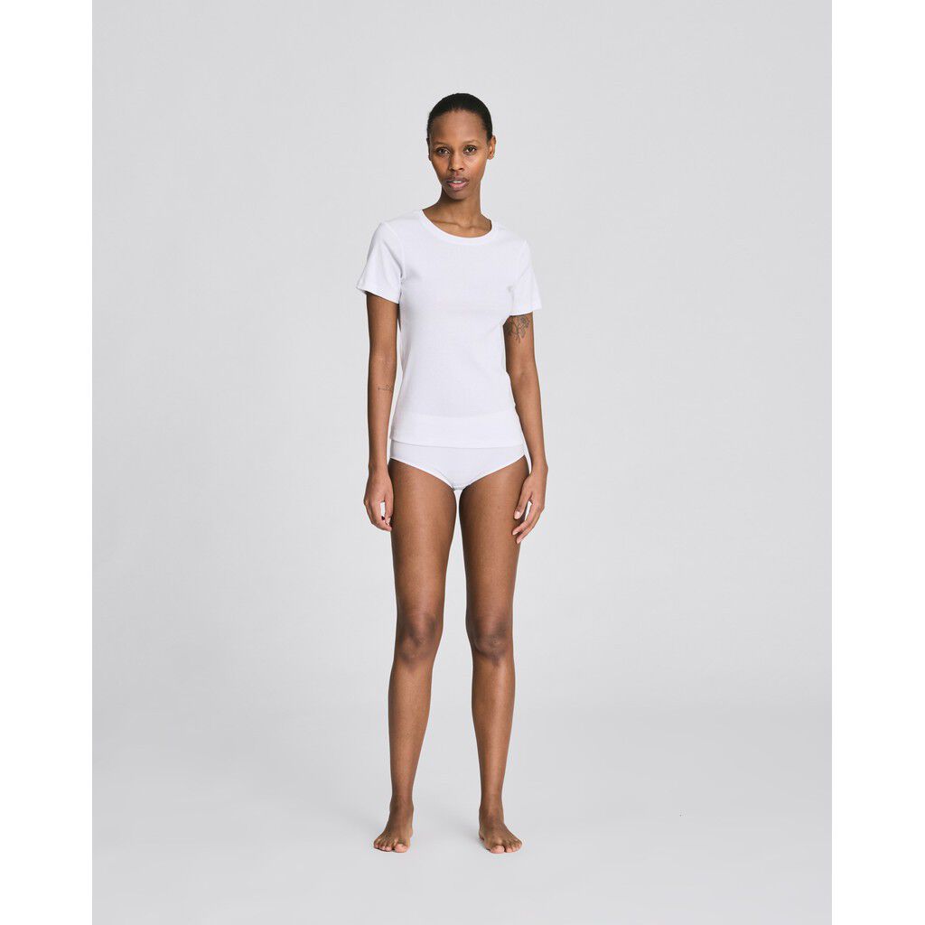 Trille Cotton Top 1x1 Rib Tee GOTS