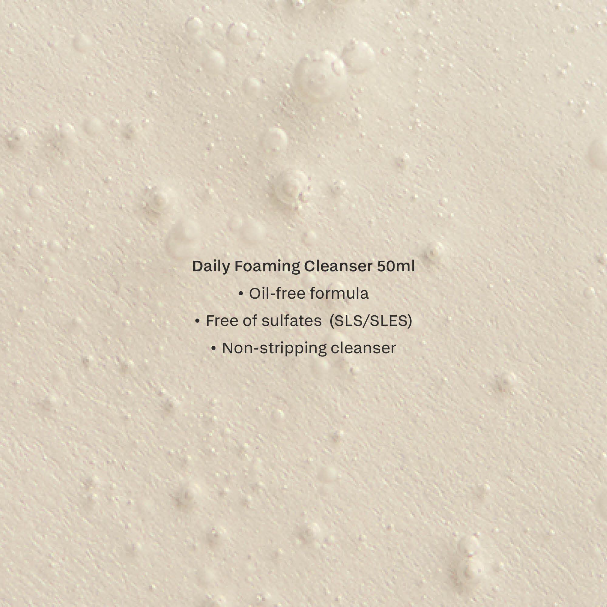 Daily Foaming Cleanser Travel Size 50 ml