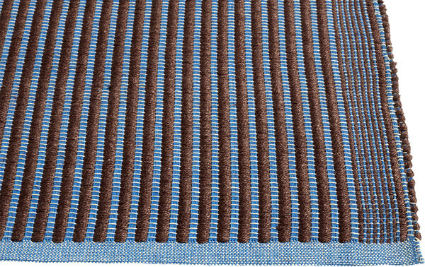 Tapis-140 x 200-Chestnut and blue
