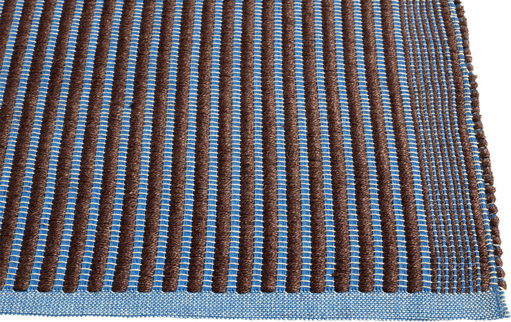 Tapis-140 x 200-Chestnut and blue