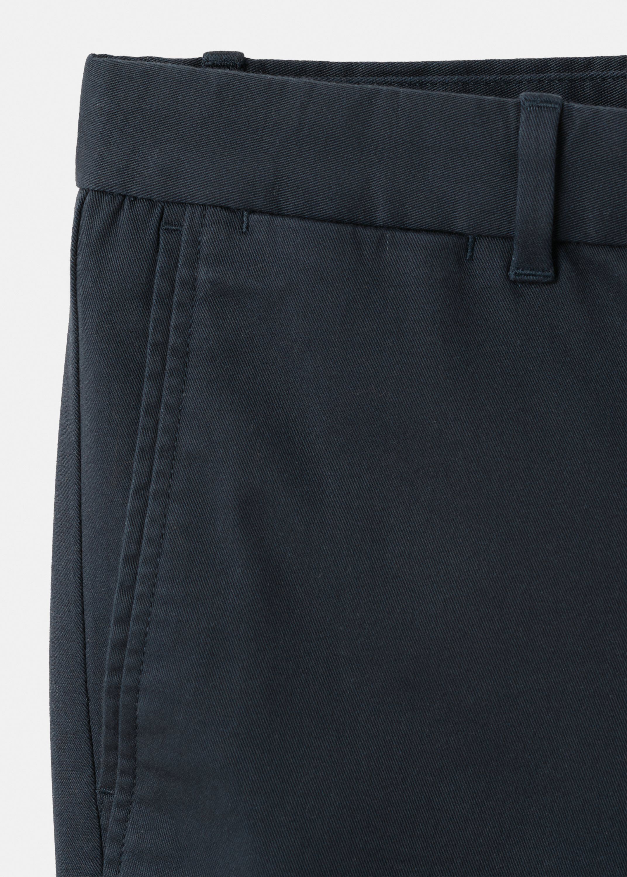 Barna slim-fit twill chino trousers