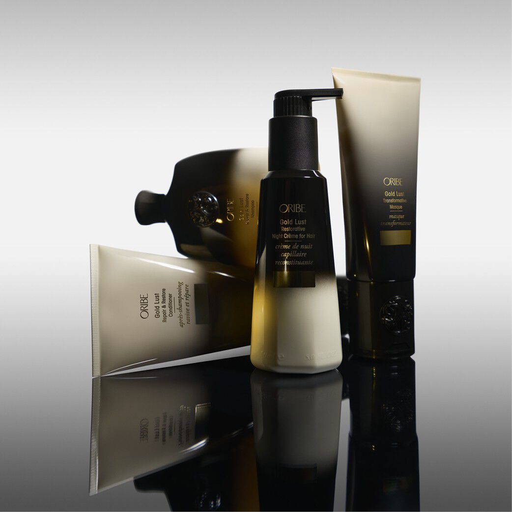 Gold Lust Restorative Night Cr&egrave;me for Hair