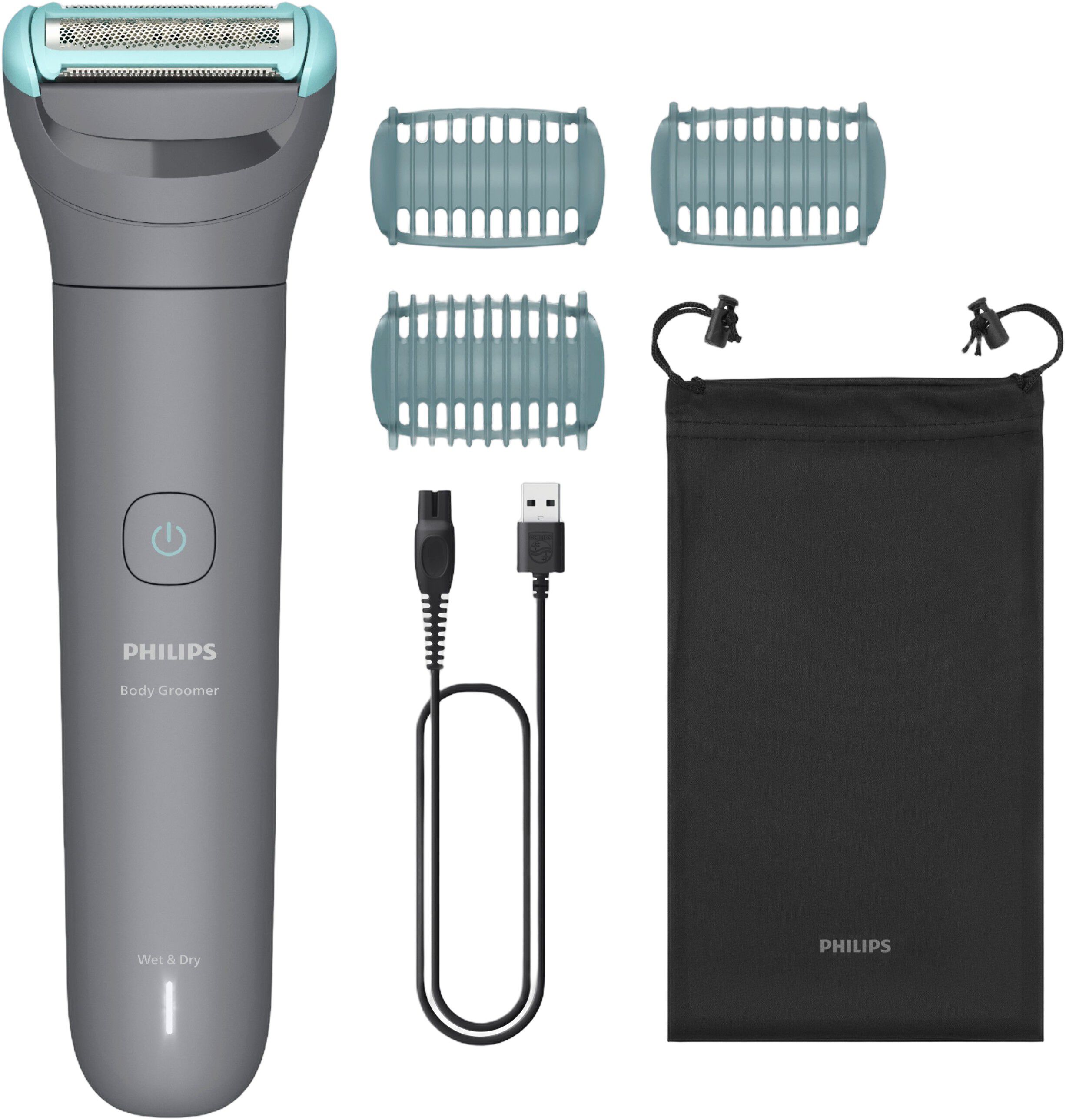 Body Groomer 3000 Series Med Triple Protect-barberingssystem