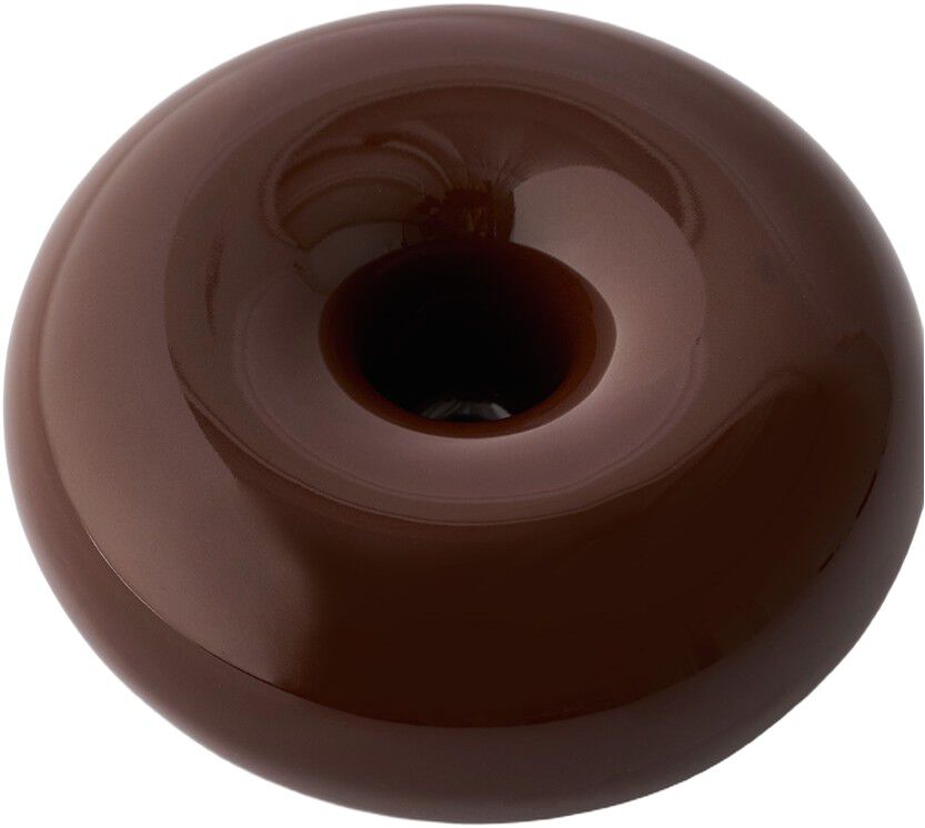 BOB CANDLE HOLDER, SMALL, BROWN