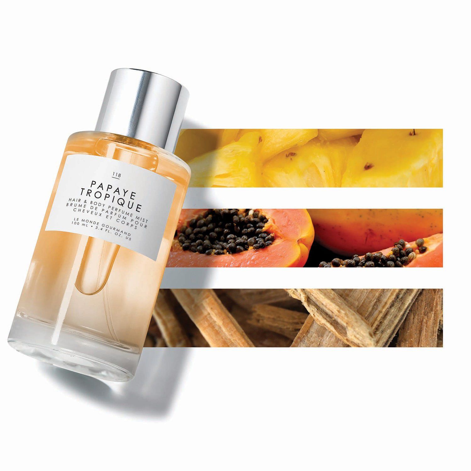 Papaye Tropique - Parfumemist til h&aring;r og krop