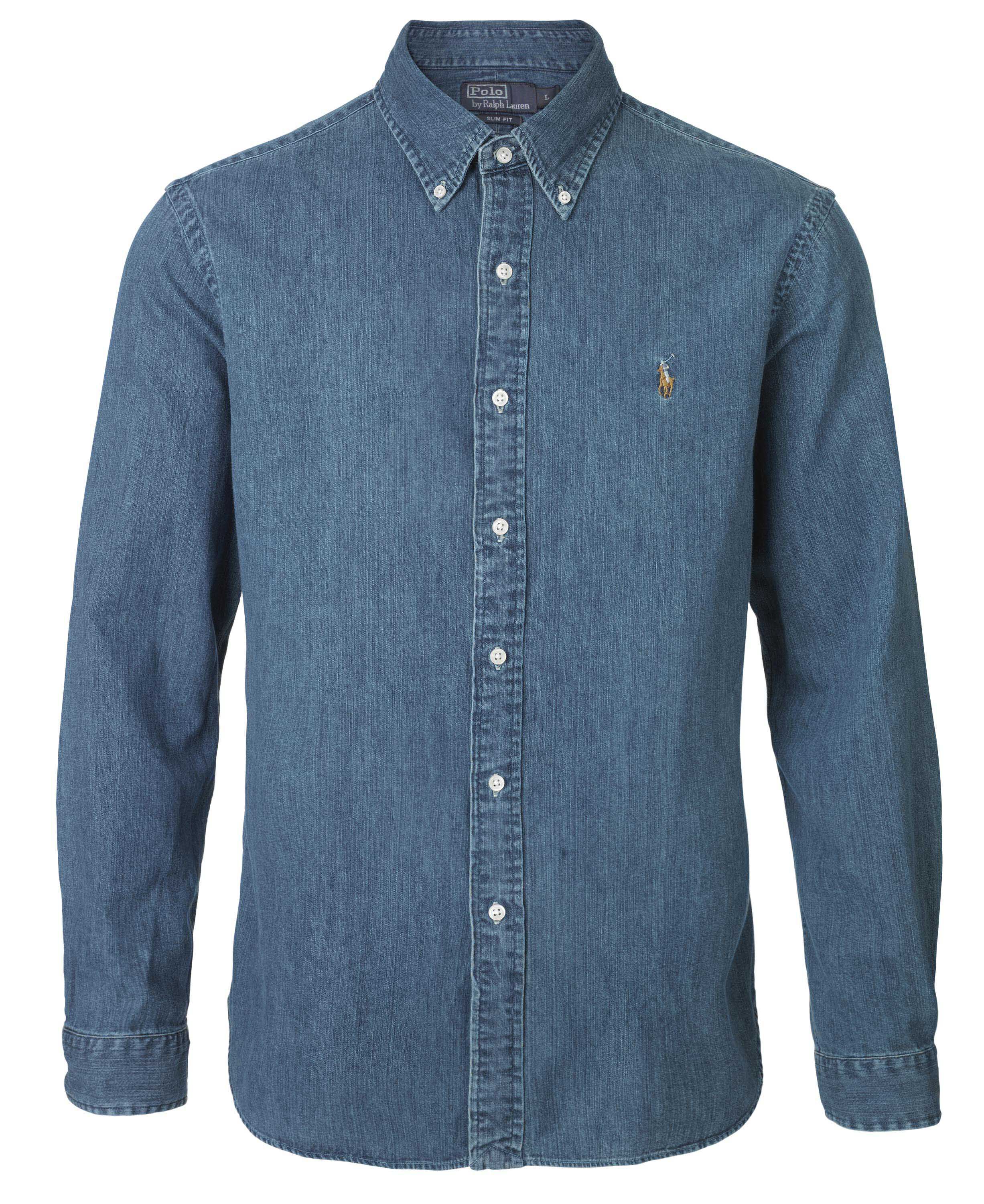 Slim Fit Denim Shirt