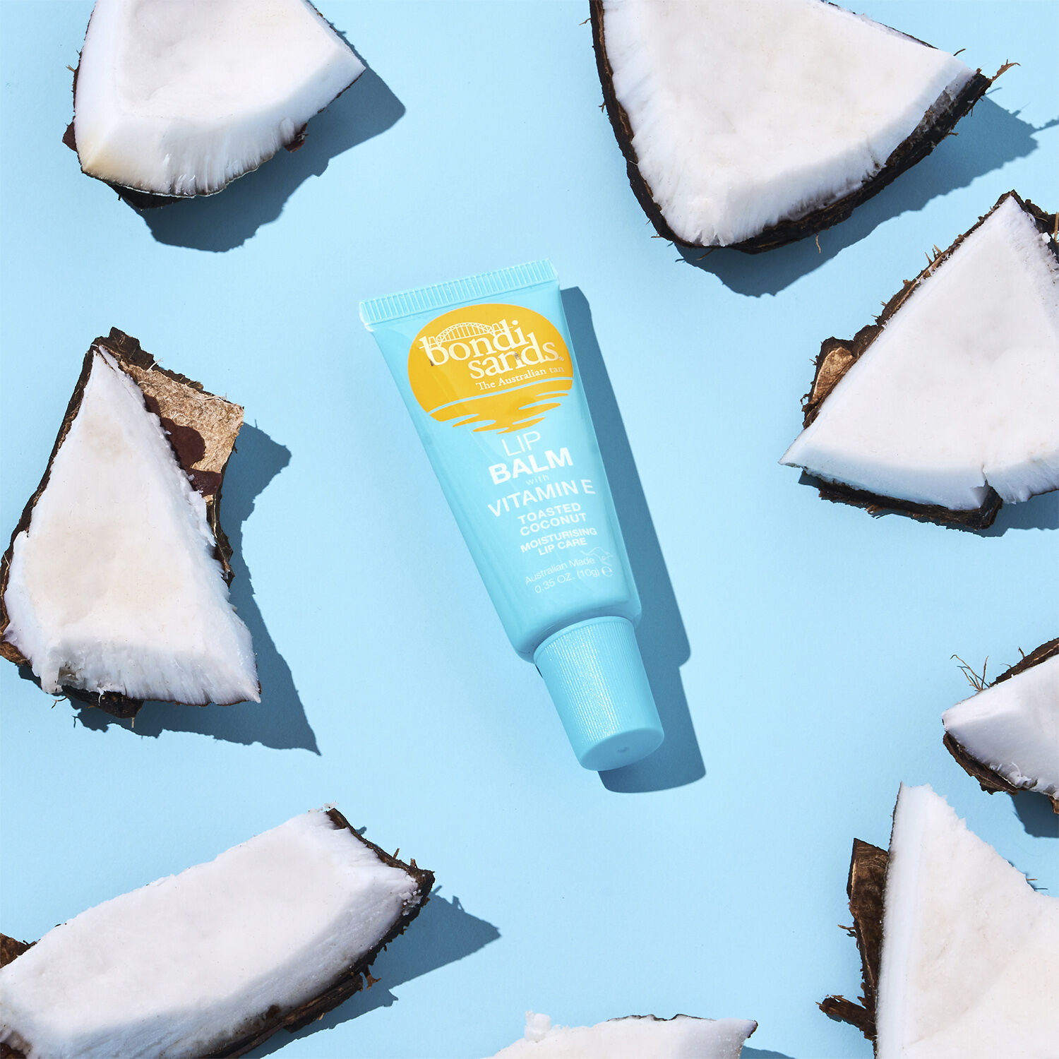 Moisturising Lip Balm Vitamin E + Toasted Coconut