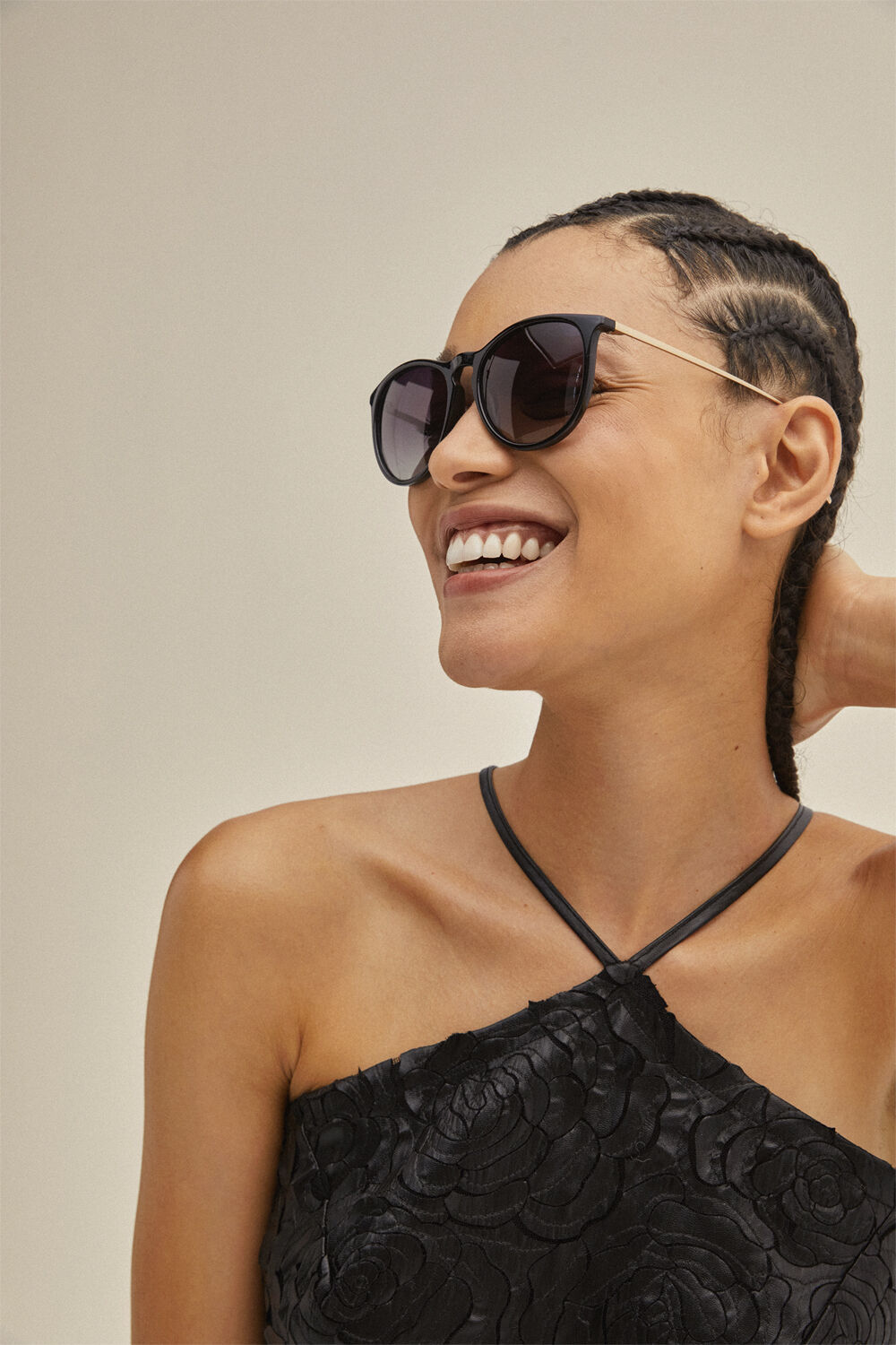 VANILLE sunglasses black/gold