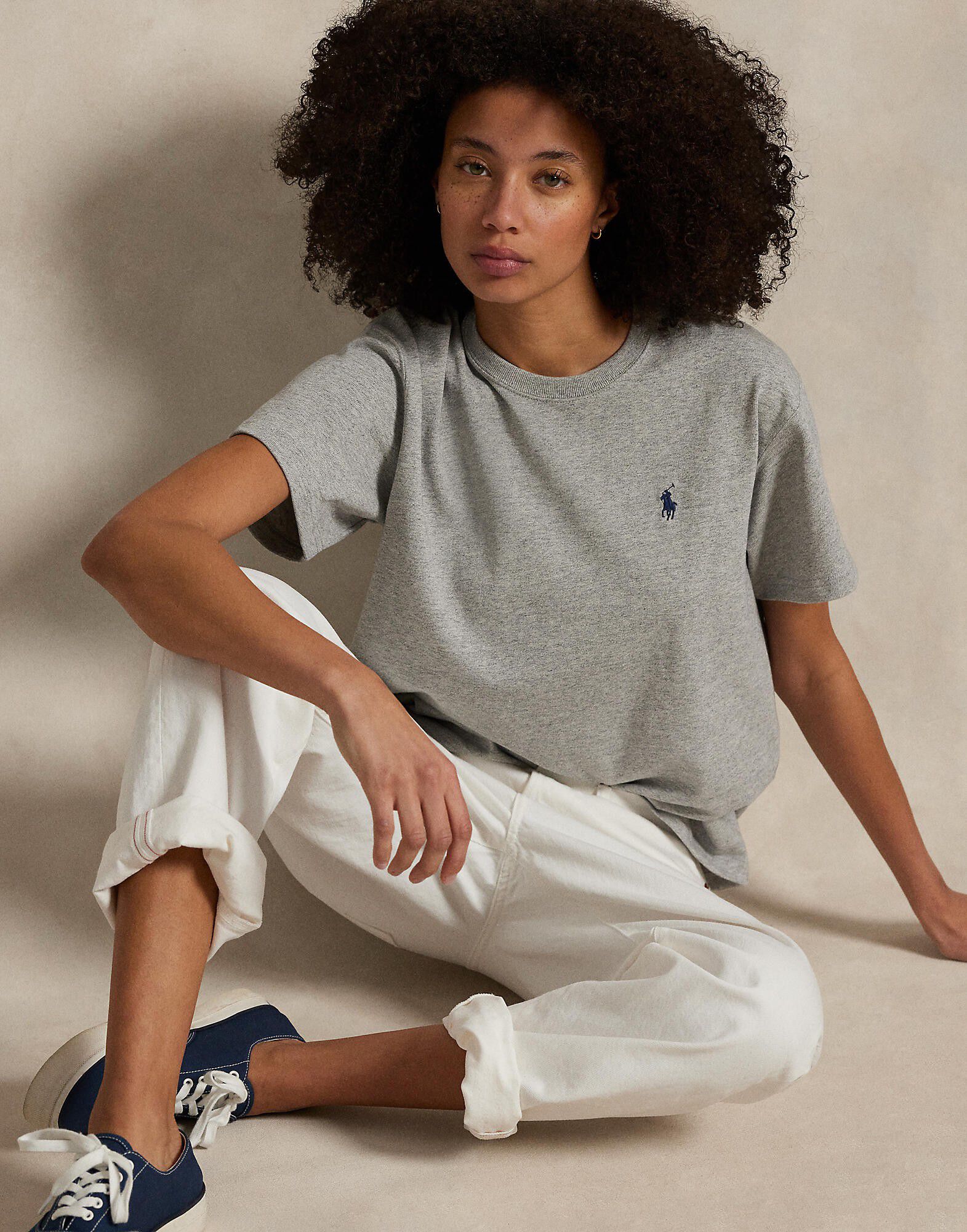 Relaxed Fit Cotton Jersey Tee
