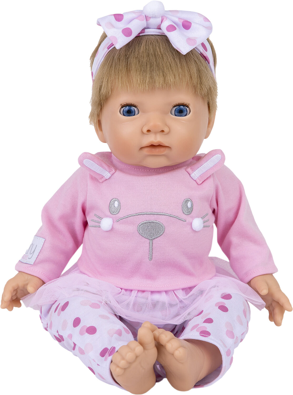 TINY TREASURES. Pink Bunn