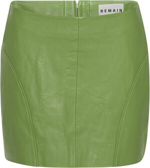 Leather Mini Skirt